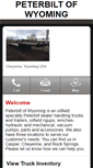 Mobile Screenshot of m.peterbiltofwyoming.com